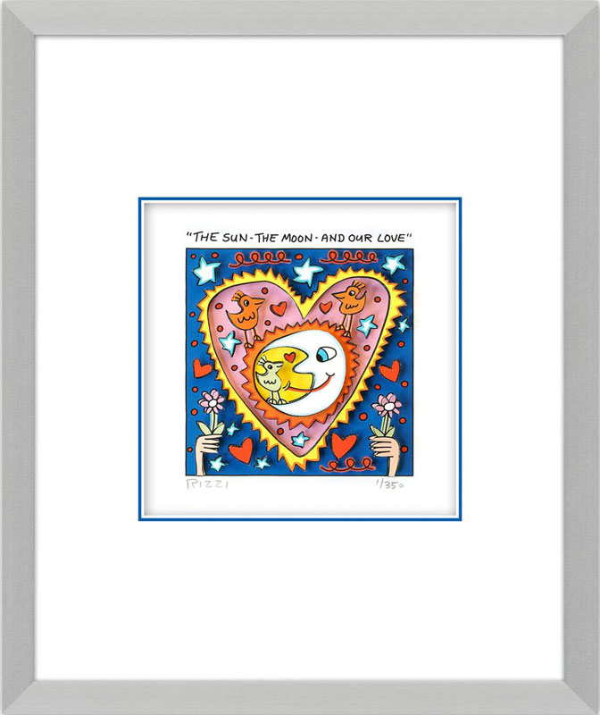 james-rizzi-the-sun-the-moon-and-our-love-gerahmt-kunst-3d