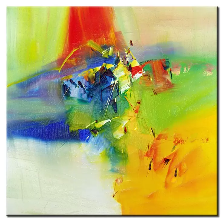 Totti Moreno Leinwandbild - Dream in colour-30 x 30 cm