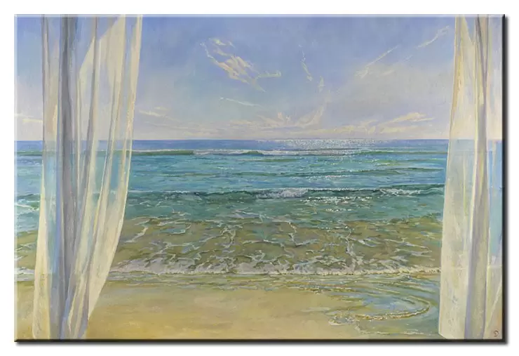 Diego Santos - Ocean Breeze-30 x 40 cm