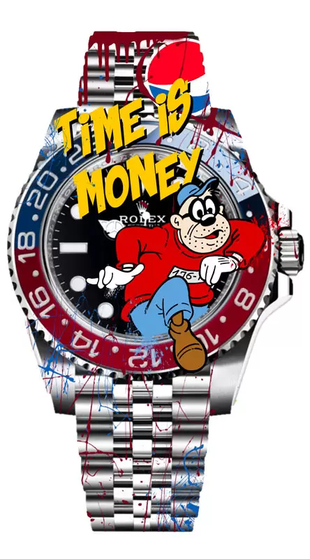 SKYYLOFT Watch - Panzer Knacker - Time is money