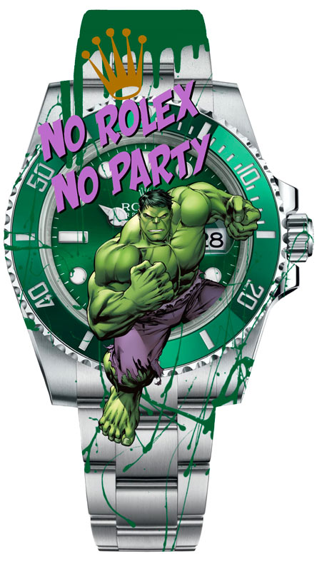 SKYYLOFT Watch - The Hulk - No Rolex, no party