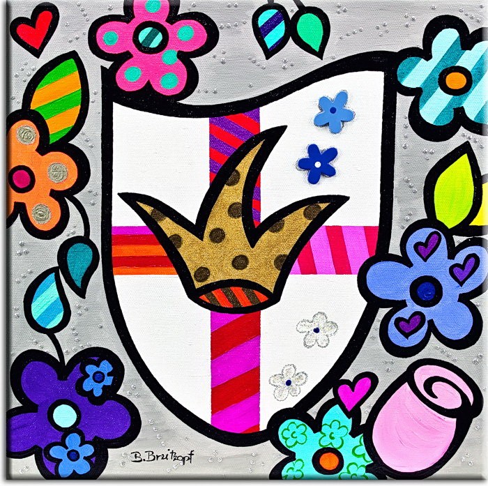 Bettina Breitkopf Pop Art Koblenz Wappen